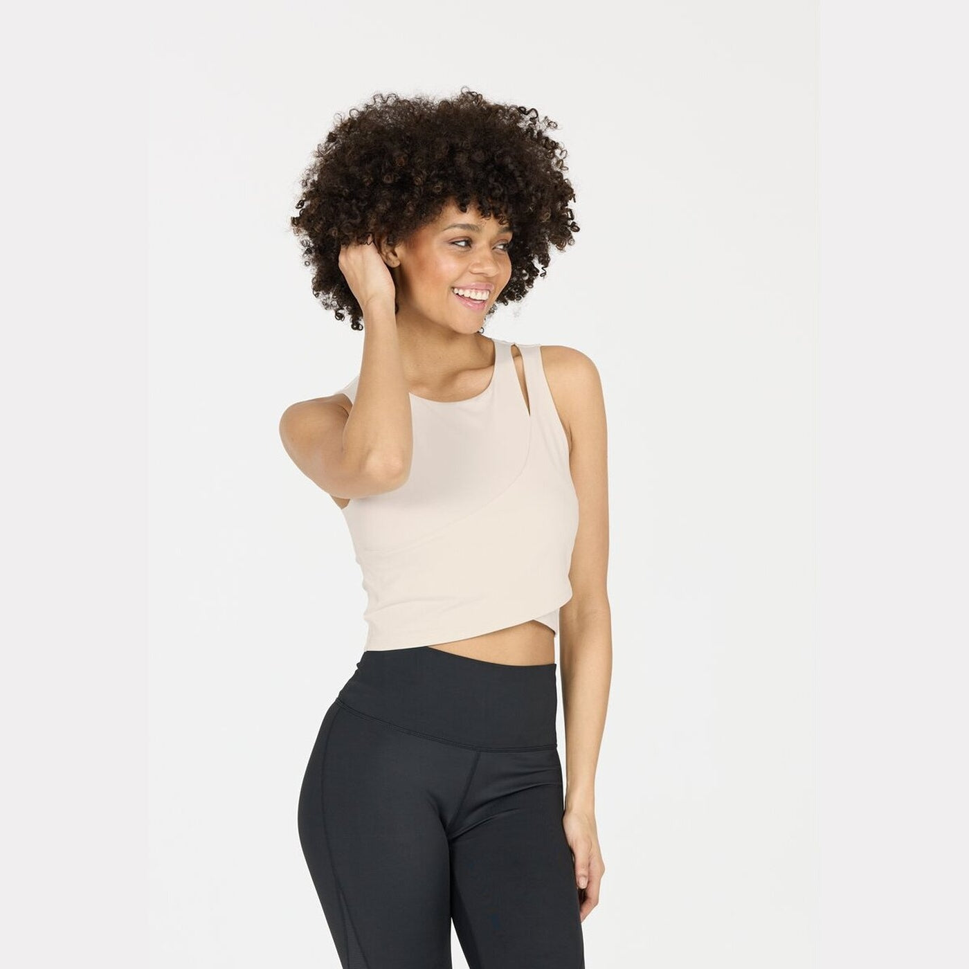 Aisari W Yoga Top VAPOROUS GRAY VAPOROUS GRAY Bild 3