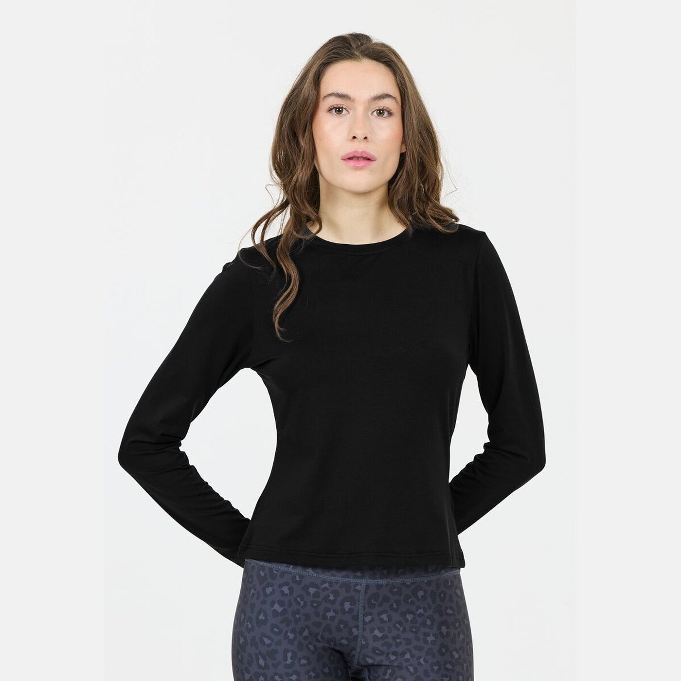 Almi W L/S Tee BLACK BLACK Bild 3