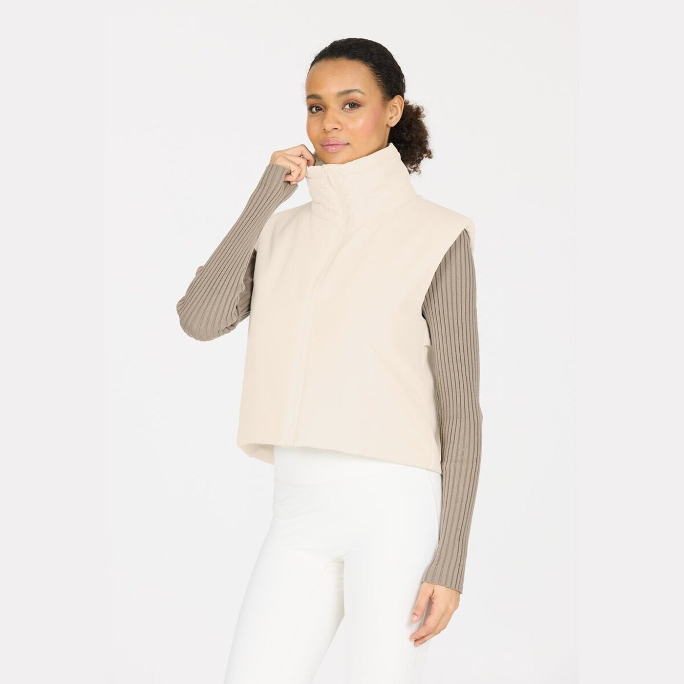 Ayanda W Vest VAPOROUS GRAY VAPOROUS GRAY Bild 3