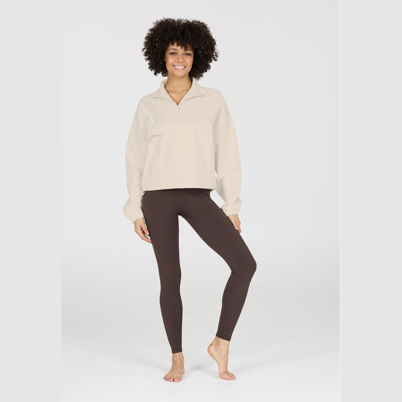 Carley W Half Zip VAPOROUS GRAY VAPOROUS GRAY Bild 5