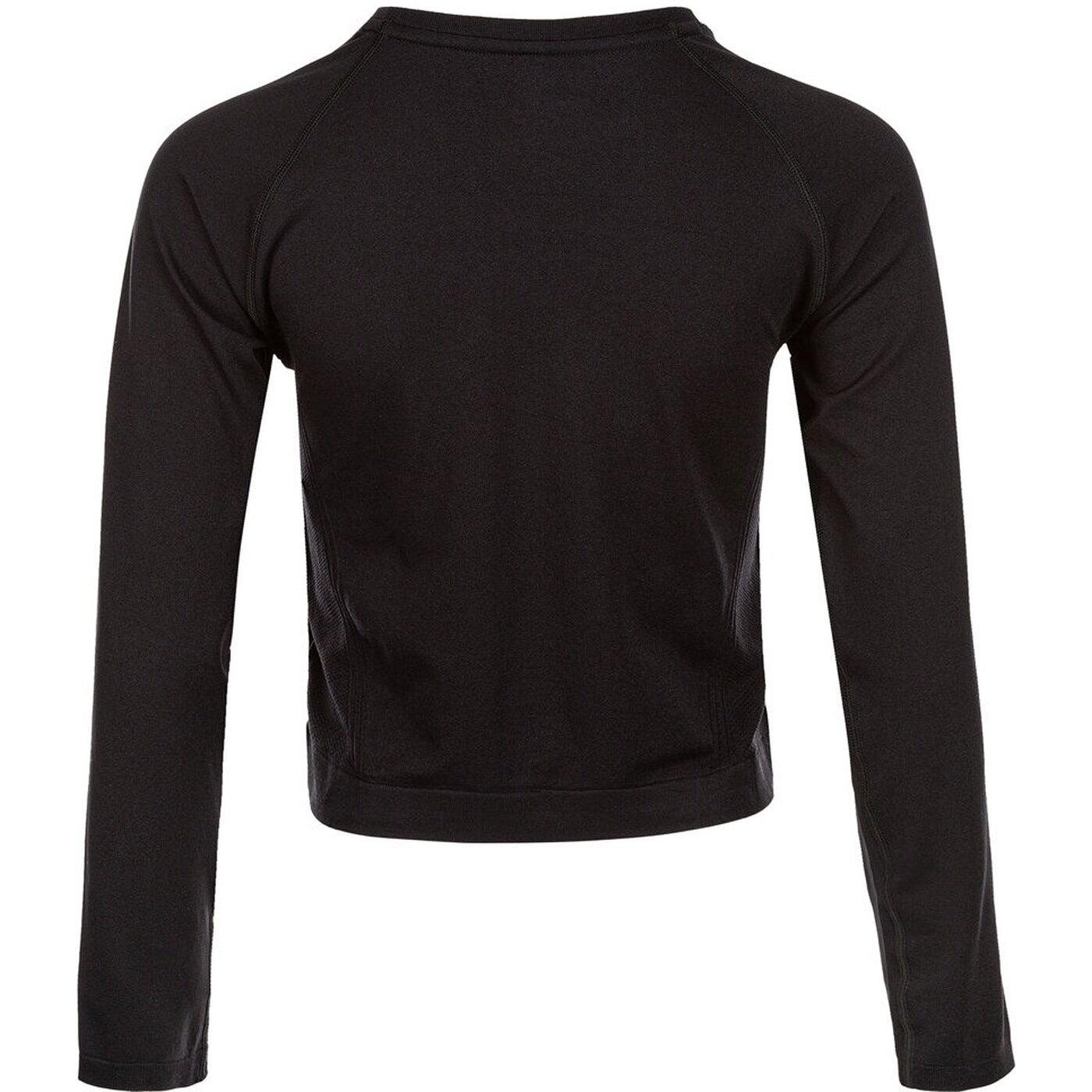 Celita W L-S Seamless Crop Top BLACK BLACK Bild 2