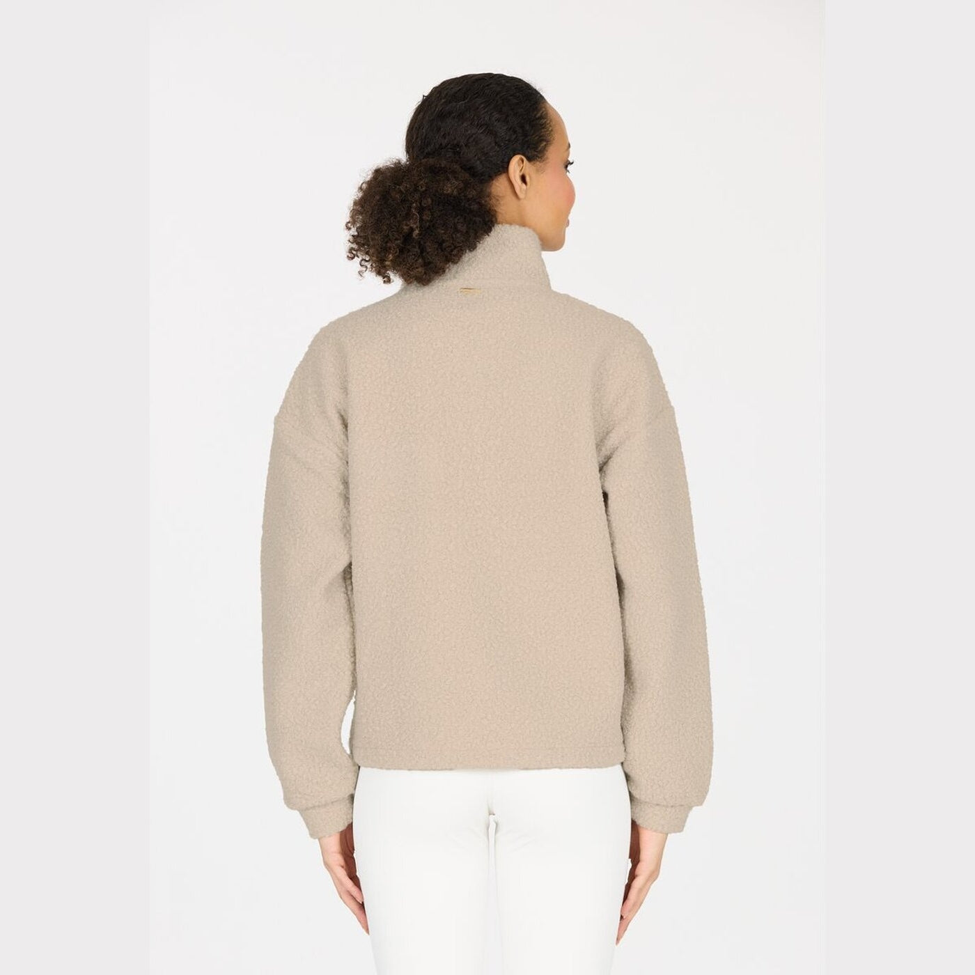 Florrie W Sherpa Half zip SILVER CLOUD SILVER CLOUD Bild 4