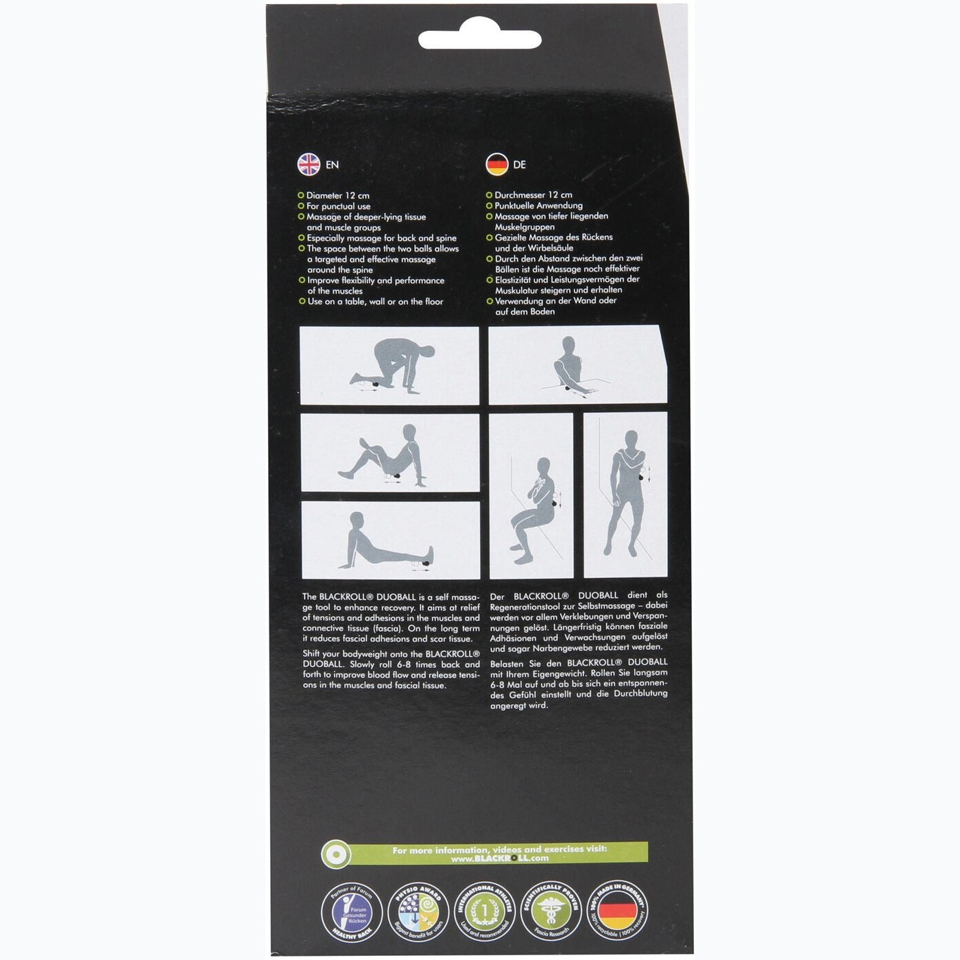 BLACKROLL(R) DUOBALL 12 black/ SCHWARZ/GRAU SCHWARZ/GRAU Bild 5