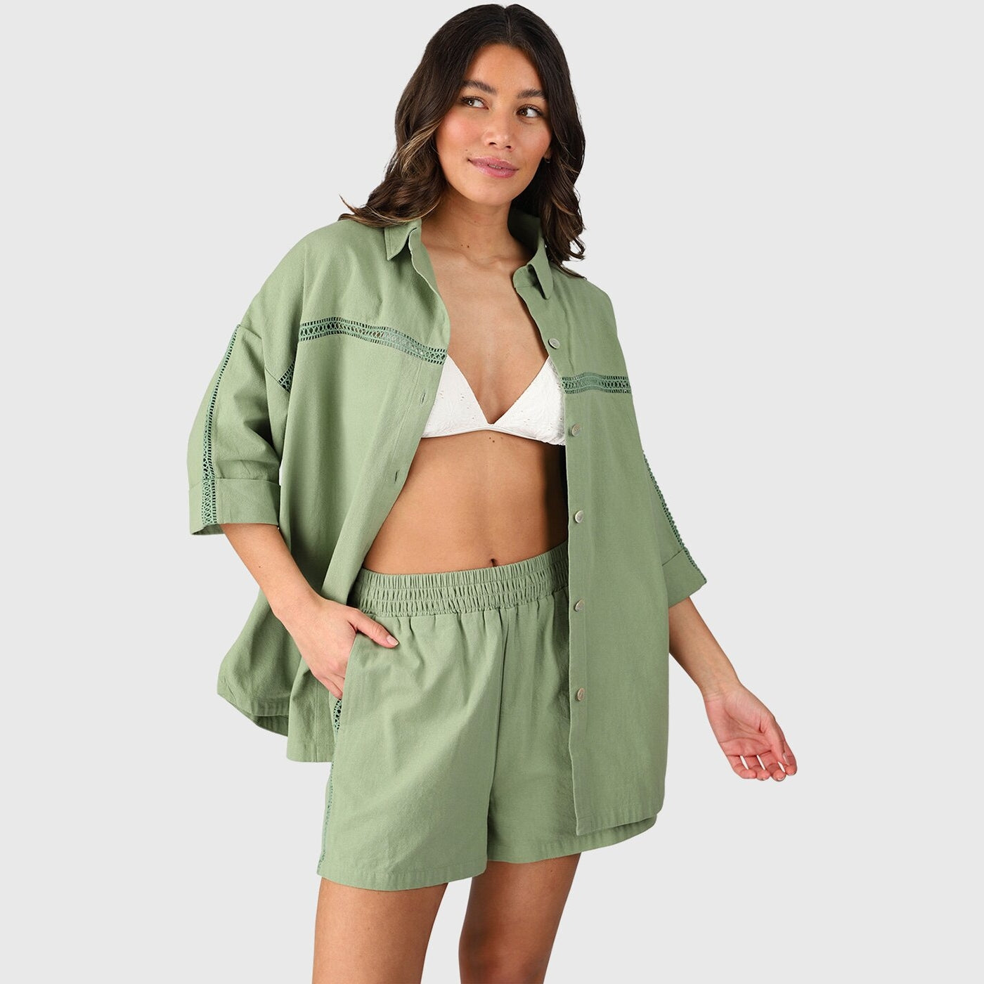 Candice Women Shorts EUCALYPTUS EUCALYPTUS Bild 4
