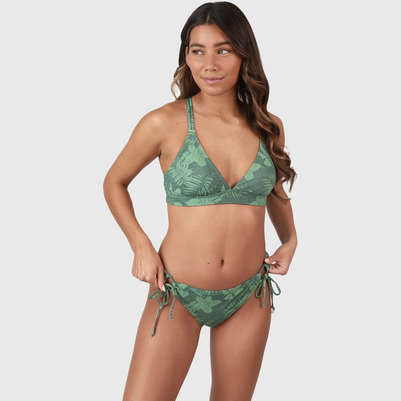Nolestina-Leaf Women Bikini Bottom TWO TONE FLOWER JUNIPER TWO TONE FLOWER JUNIPER Bild 4