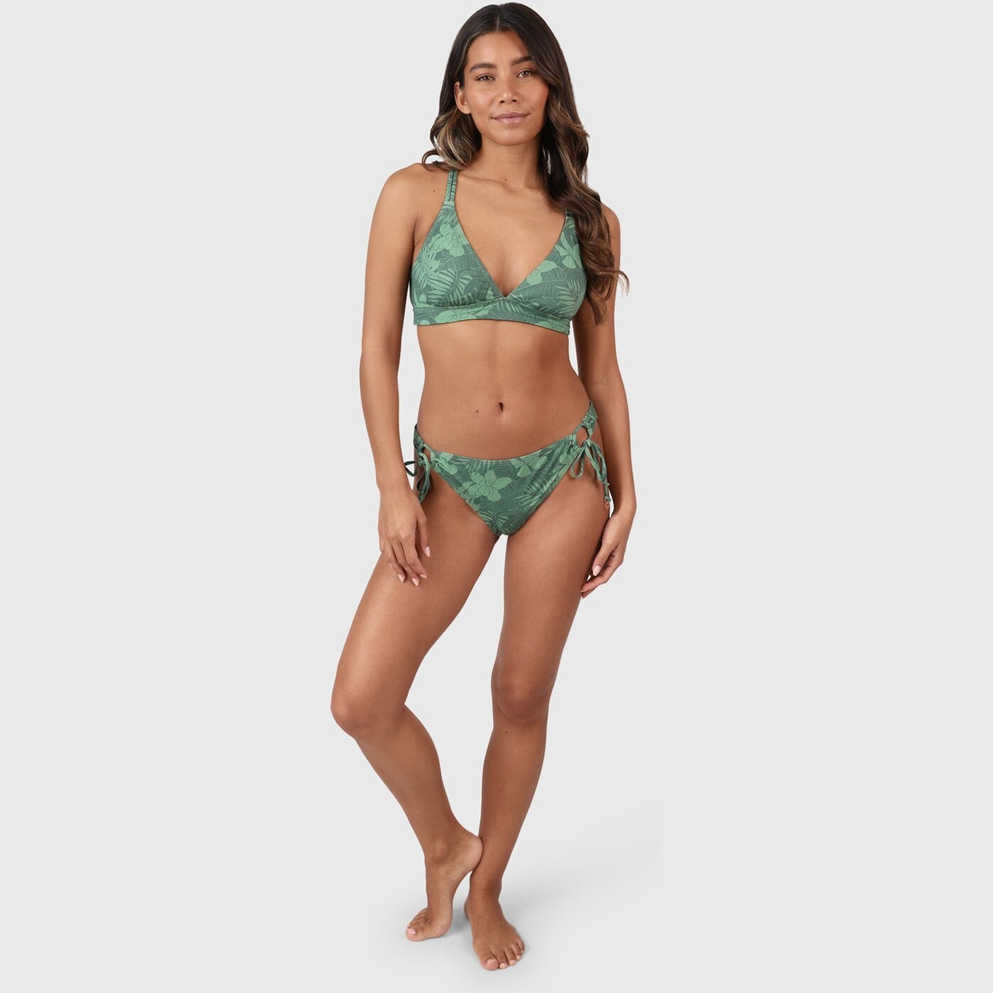 Nolestina-Leaf Women Bikini Bottom TWO TONE FLOWER JUNIPER TWO TONE FLOWER JUNIPER Bild 7