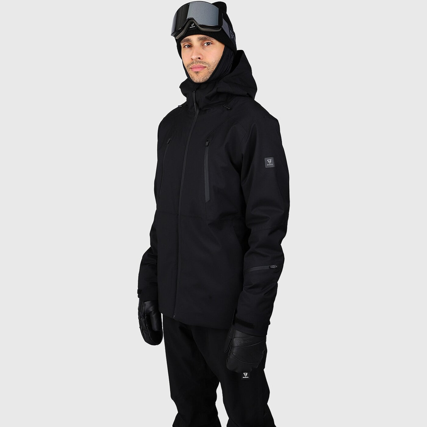 Norrow Men Snow Jacket BLACK BLACK Bild 6