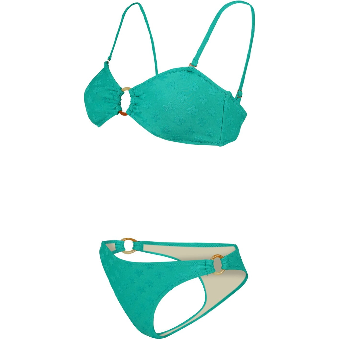 Saltie-Daisy Women Bikini DAISY JACQUARD GREEN DAISY JACQUARD GREEN Bild 3