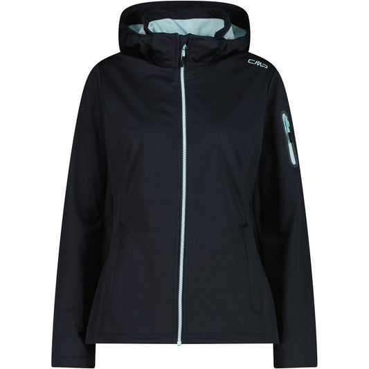 WOMAN JACKET ZIP HOOD ANTRACITE-OPALE ANTRACITE-OPALE Bild 1