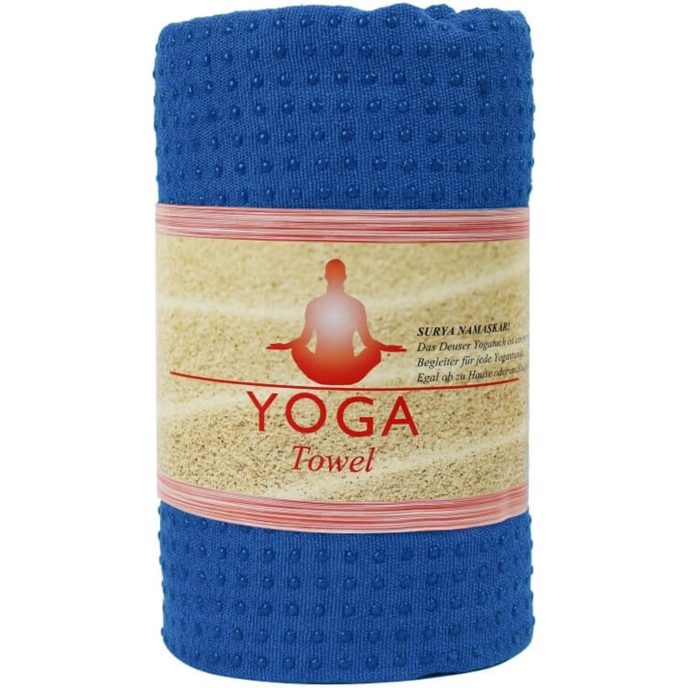 Yogatuch mit Antirutschnoppen blau BLAU BLAU Bild 1