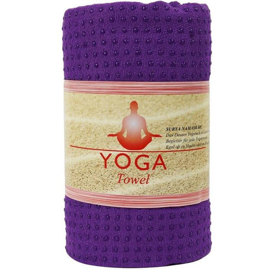 Yogatuch mit Antirutschnoppen viole VIOLETT VIOLETT Bild 1