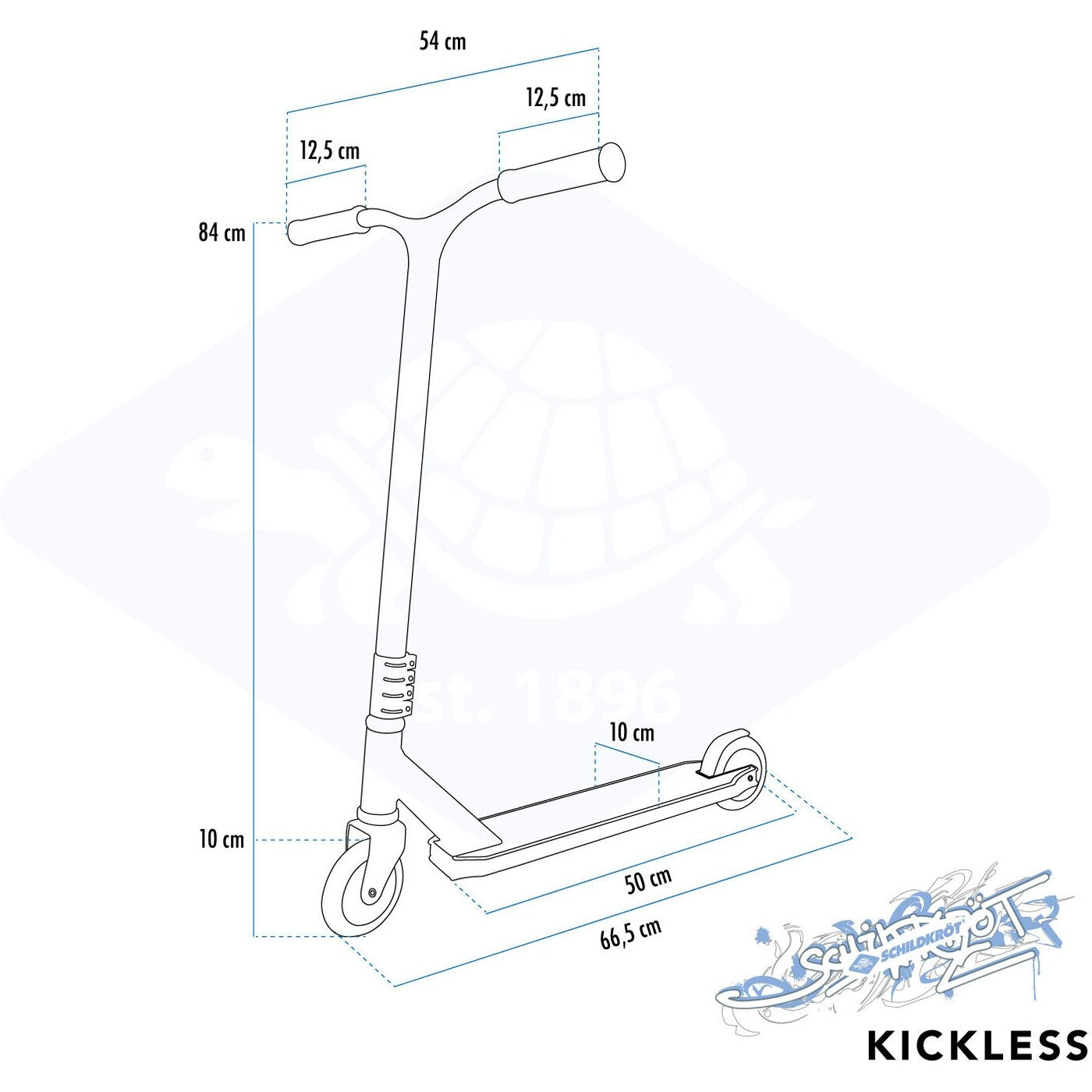 Stunt Scooter KICKLESS Piano KEINE FARBE KEINE FARBE Bild 3
