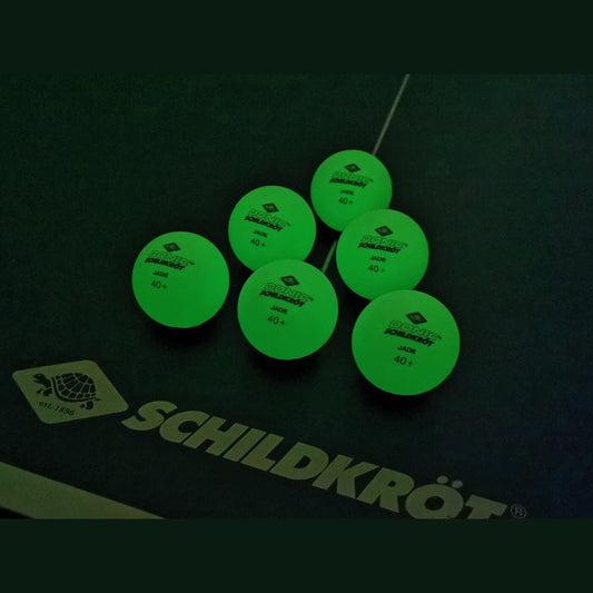 TT-Ball GLOW IN THE DARK POLY 40+,  KEINE FARBE KEINE FARBE Bild 1
