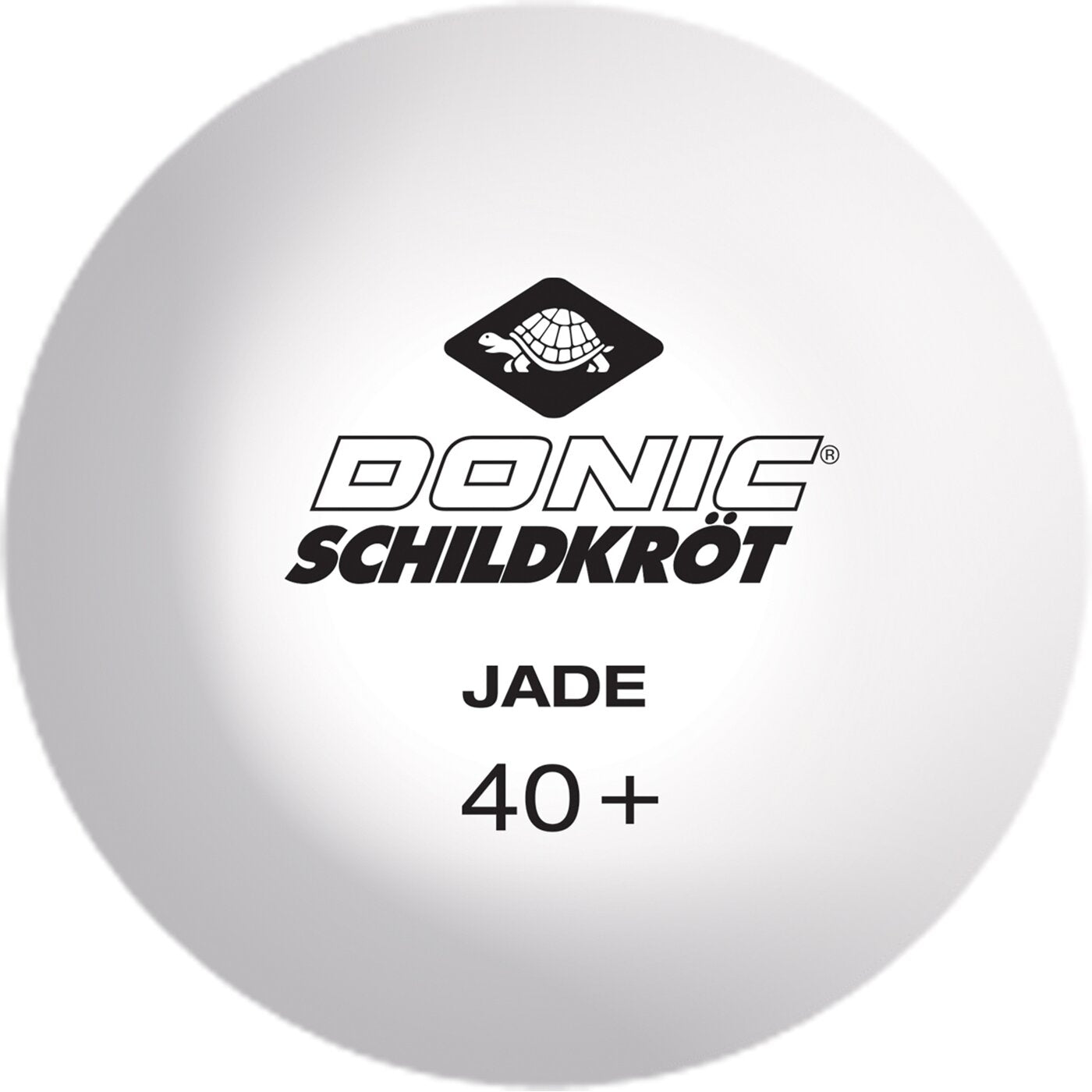 TT-Ball JADE 40mm 6er weiß KEINE FARBE Bild 1
