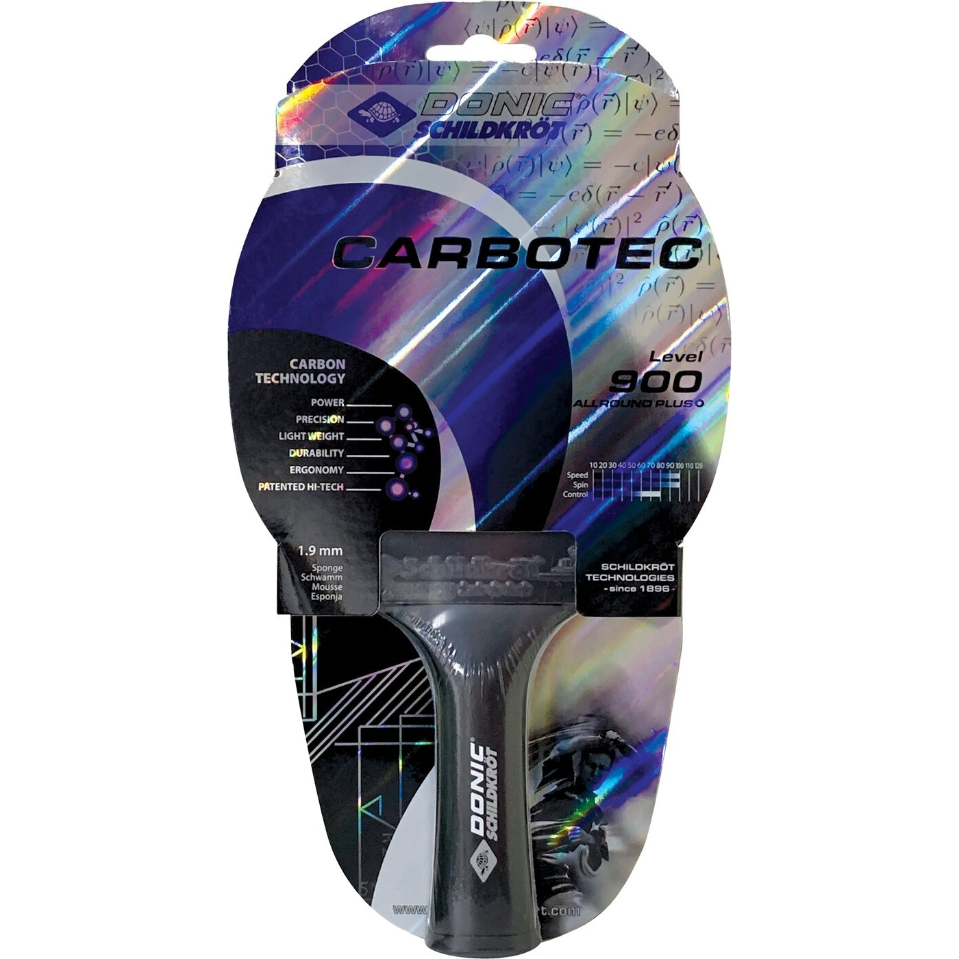 TT-Schläger CARBOTEC 900 konkav, M- KEINE FARBE Bild 3