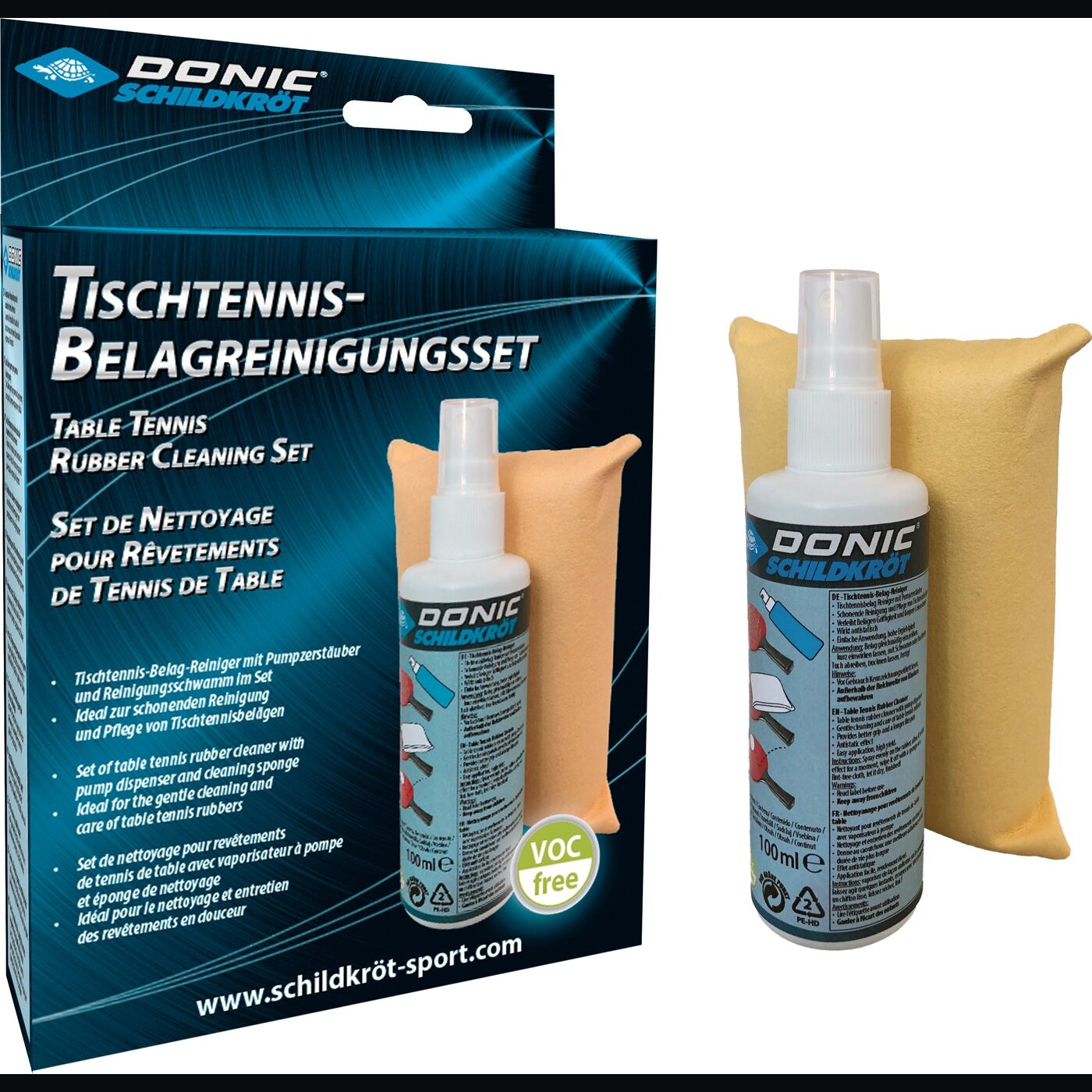TT-Zubehör Belagreinigungsset, Schw KEINE FARBE Bild 1
