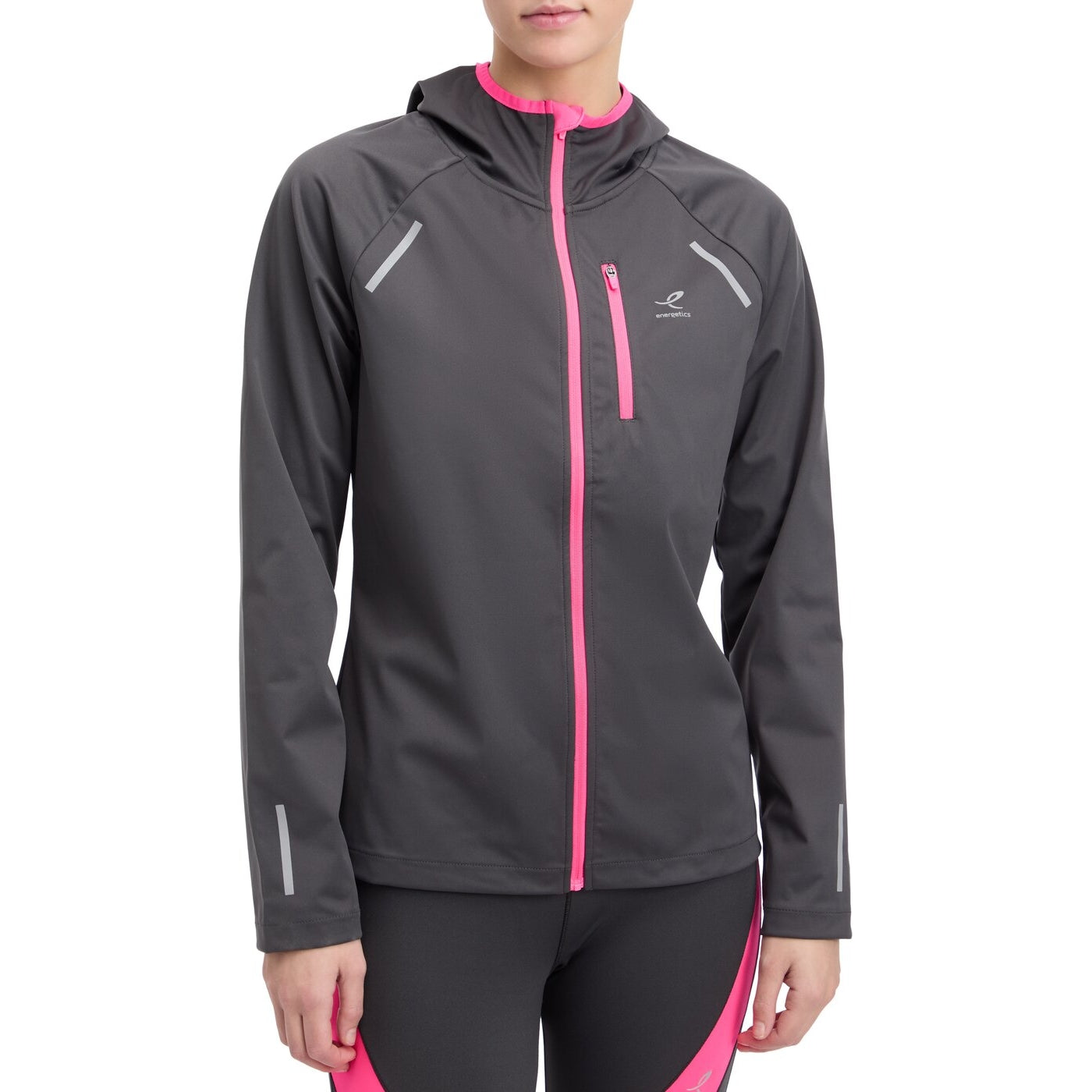 Da.-Kapuzenjacke Tobba JKT W ANTHRACITE/PINK ANTHRACITE/PINK Bild 2