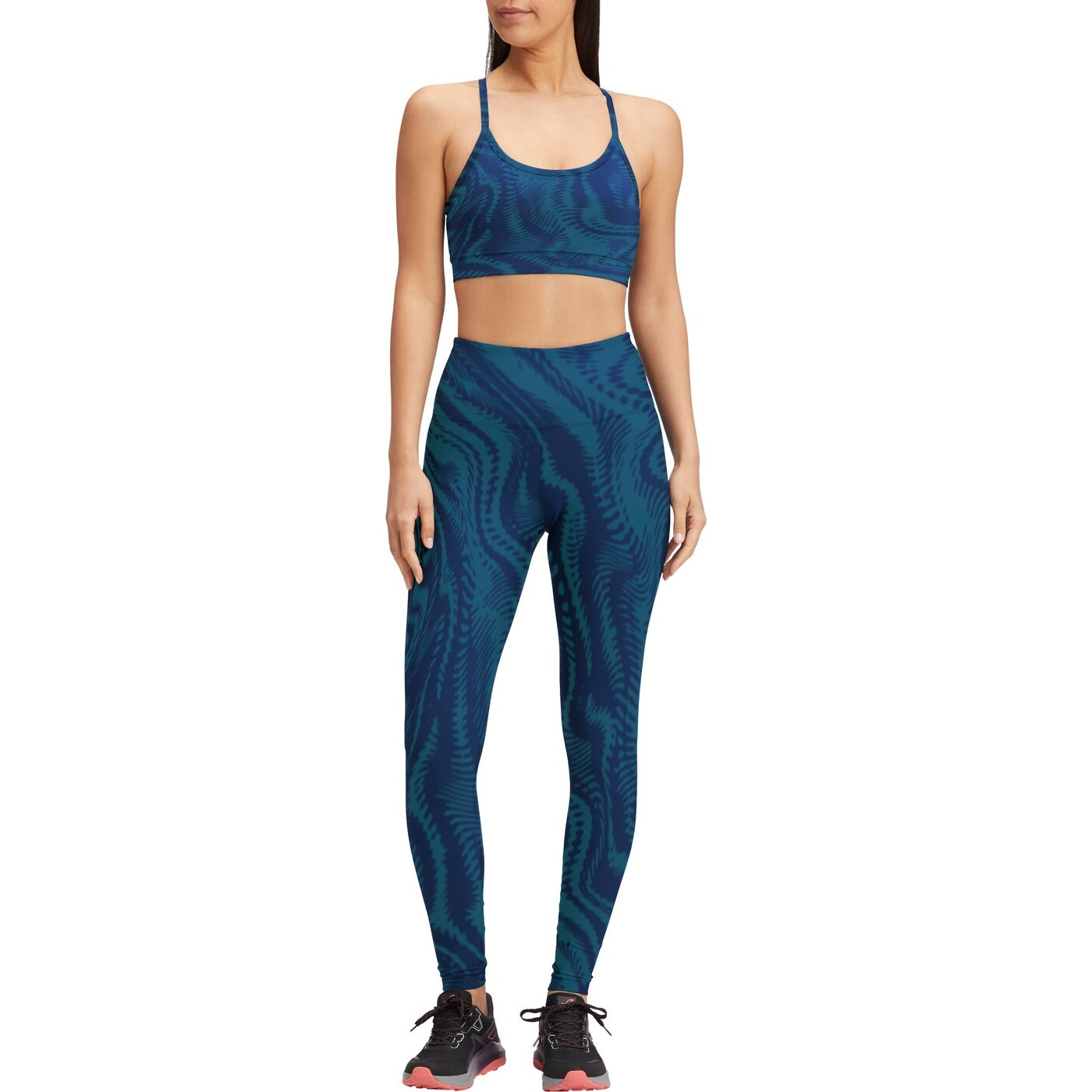 Da.-Sport-BH Gigi V W AOP-/NAVY/BLUE PETRO AOP-/NAVY/BLUE PETRO Bild 3