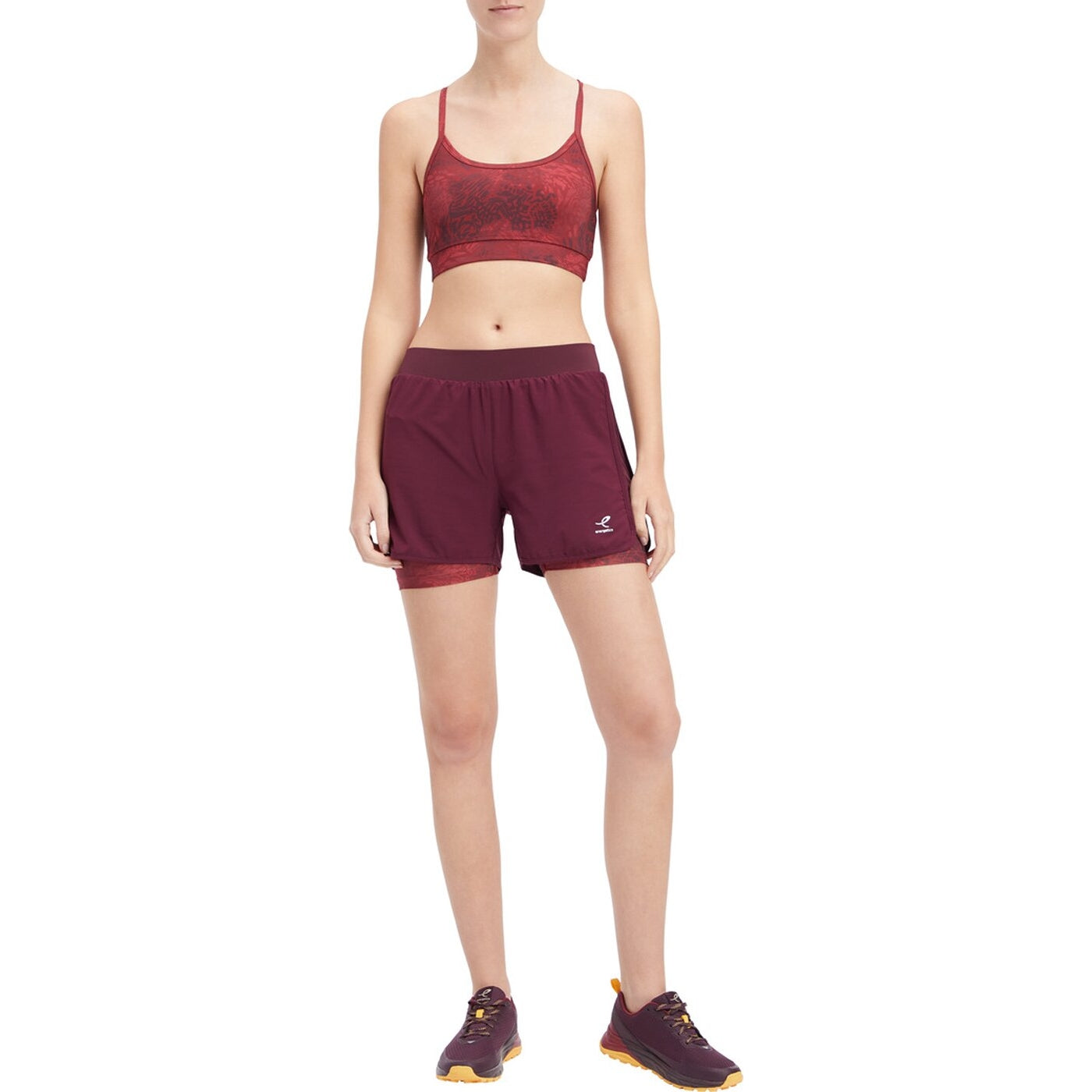 Da.-Sport-BH Gigi V W AOP-/RED DARK/RED WI AOP-/RED DARK/RED WI Bild 3