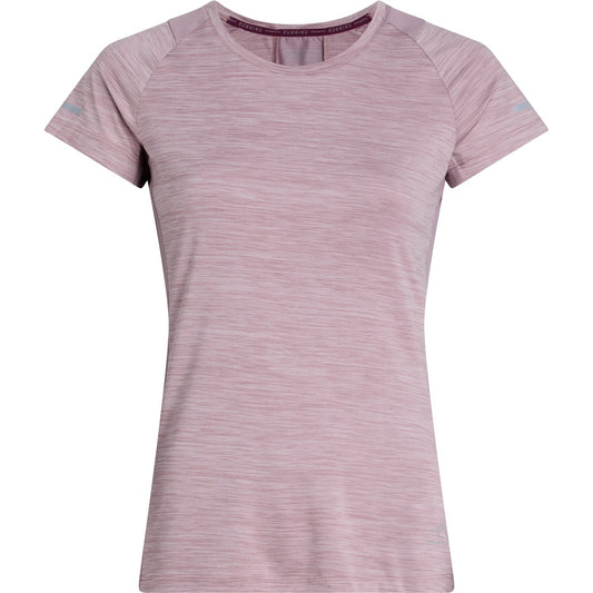 Da.-T-Shirt Evii SS W MELANGE/LILAC DARK/R MELANGE/LILAC DARK/R Bild 1