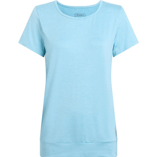 Da.-T-Shirt Jewel SS W 920 MELANGE/BLUE LIG 920 MELANGE/BLUE LIG Bild 1