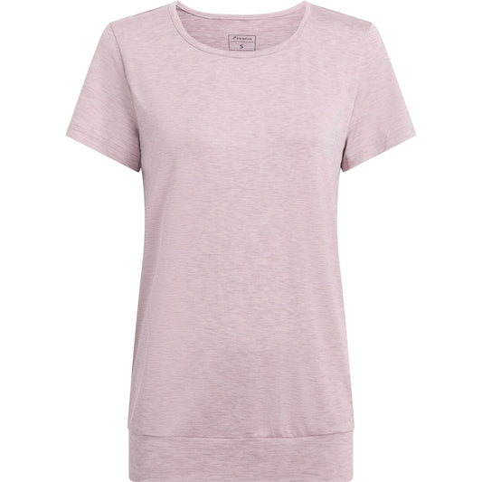 Da.-T-Shirt Jewel SS W MELANGE/LILAC DARK/R MELANGE/LILAC DARK/R Bild 1