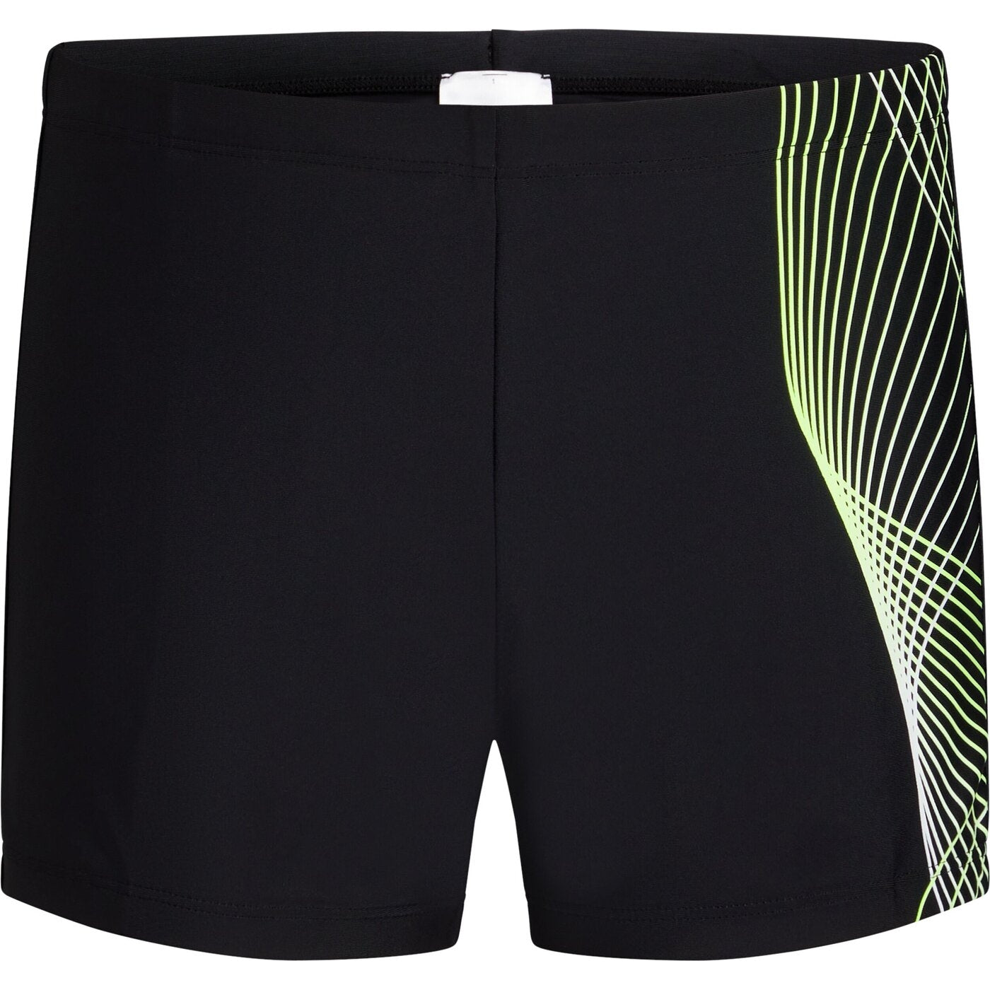 Ju.-Badehose Norm Trunks B BLACK/GREEN LIME BLACK/GREEN LIME Bild 1