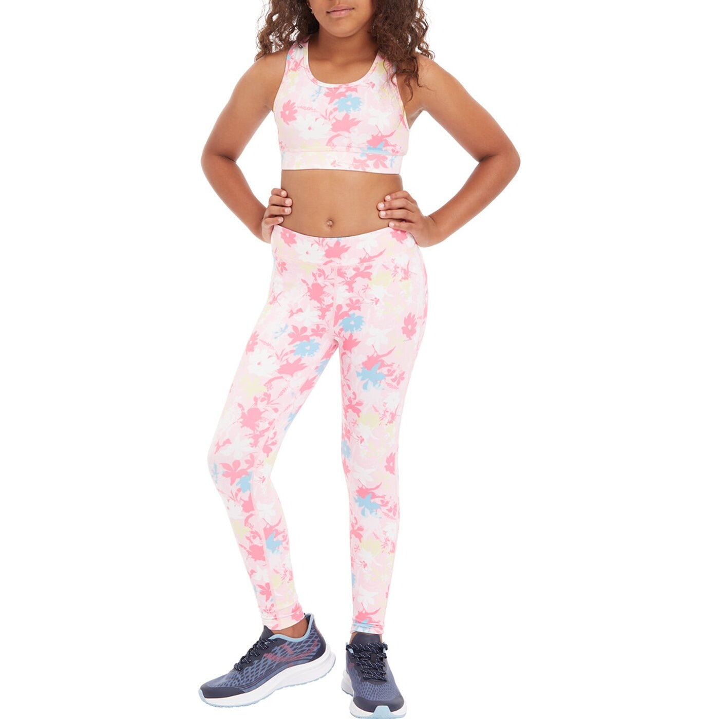 Mä.-Tight Kelina 3 jrs AOP/WHITE/PINK AOP/WHITE/PINK Bild 3
