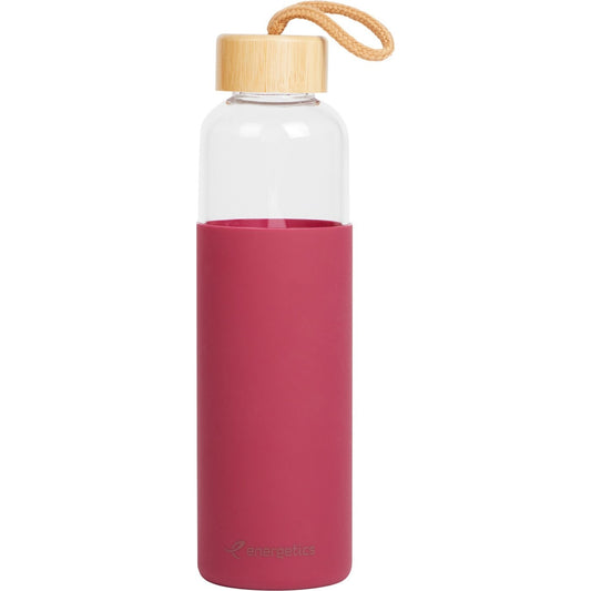 Trinkflasche Glass Bottle Bamboo II 0.55 RED DARK/RED WINE RED DARK/RED WINE Bild 1