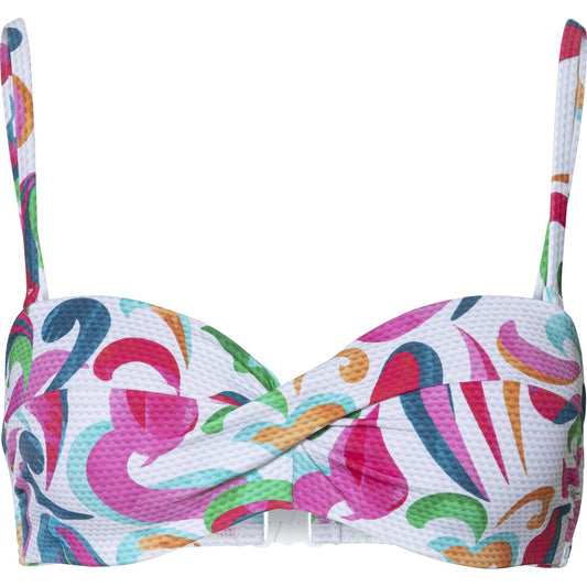 Da.-Bikini-Oberteil Maggy II MM PAISELY WHITE PAISELY WHITE Bild 1