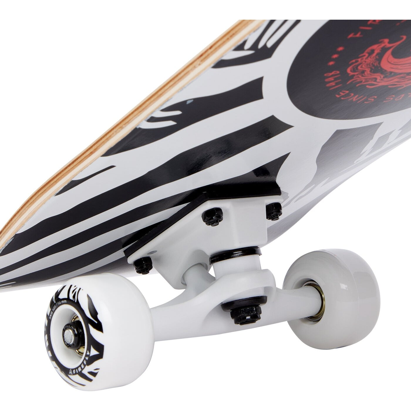 Skateboard SKB 505 WHITE/BLACK/RED WHITE/BLACK/RED Bild 2