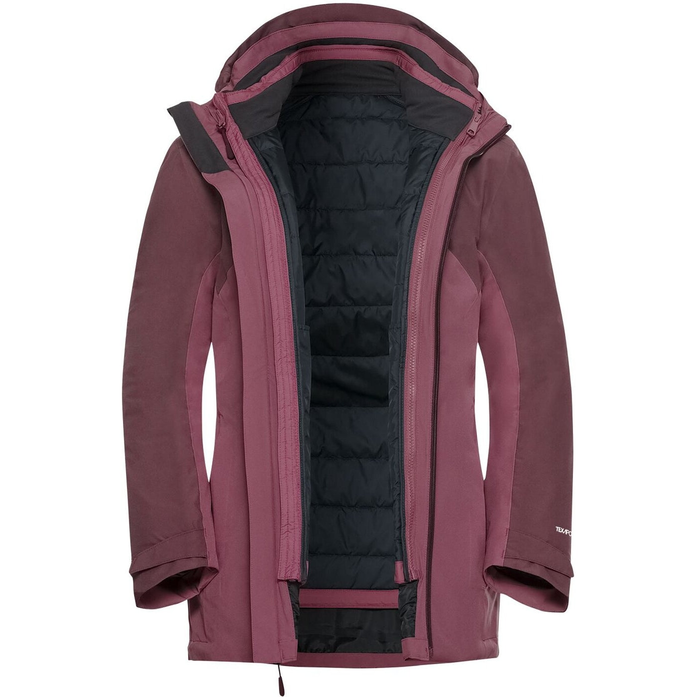 HUNBERG 3IN1 JKT W RAISIN RAISIN Bild 3