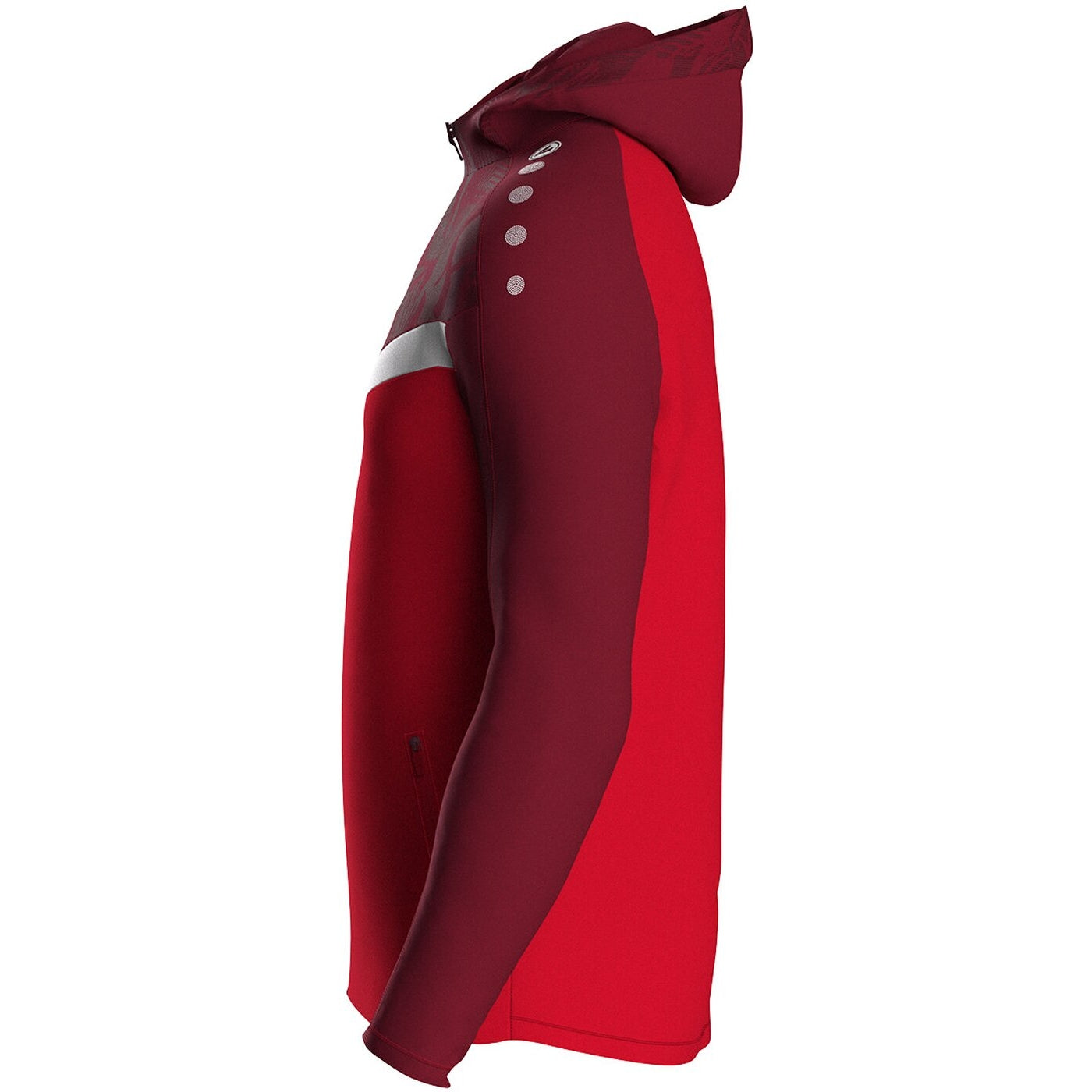 Kapuzenjacke Iconic ROT/WEINROT ROT/WEINROT Bild 2