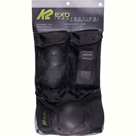 EXO ADULT PAD SET DESIGN BLACK - GREY - GREEN Bild 1