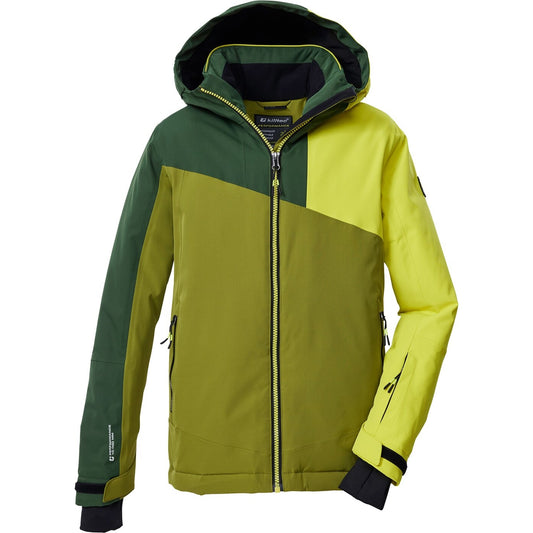 KSW 192 BYS SKI JCKT KHAKI /DUNKEL WALDGRUEN/LIME KHAKI /DUNKEL WALDGRUEN/LIME Bild 1