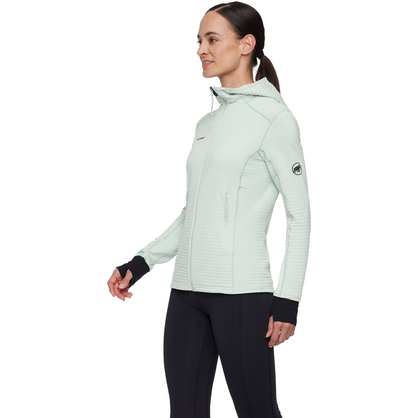 Taiss Light ML Hooded Jacket Women SILVER SAGE SILVER SAGE Bild 4