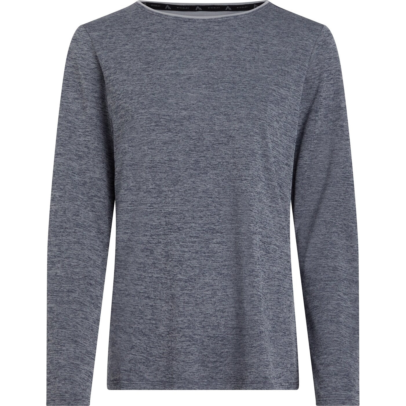 Da.-Langarmshirt Hunu LS W 906 MELANGE/NAVY 906 MELANGE/NAVY Bild 1