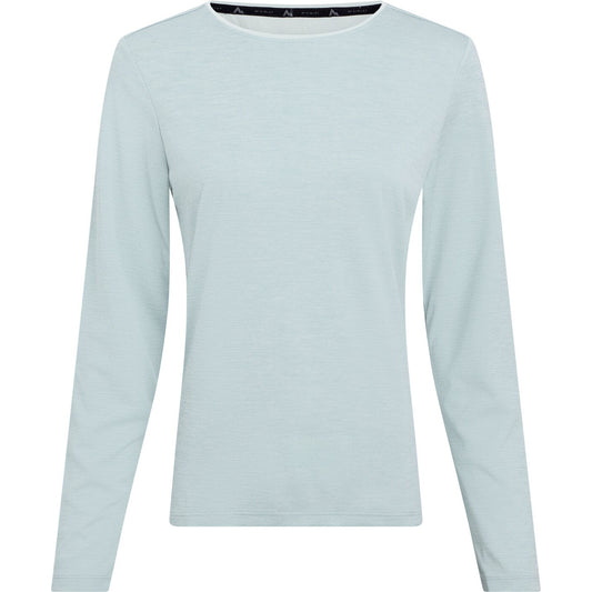 Da.-Langarmshirt Hunu LS W 907 MELANGE/GREEN SM 907 MELANGE/GREEN SM Bild 1
