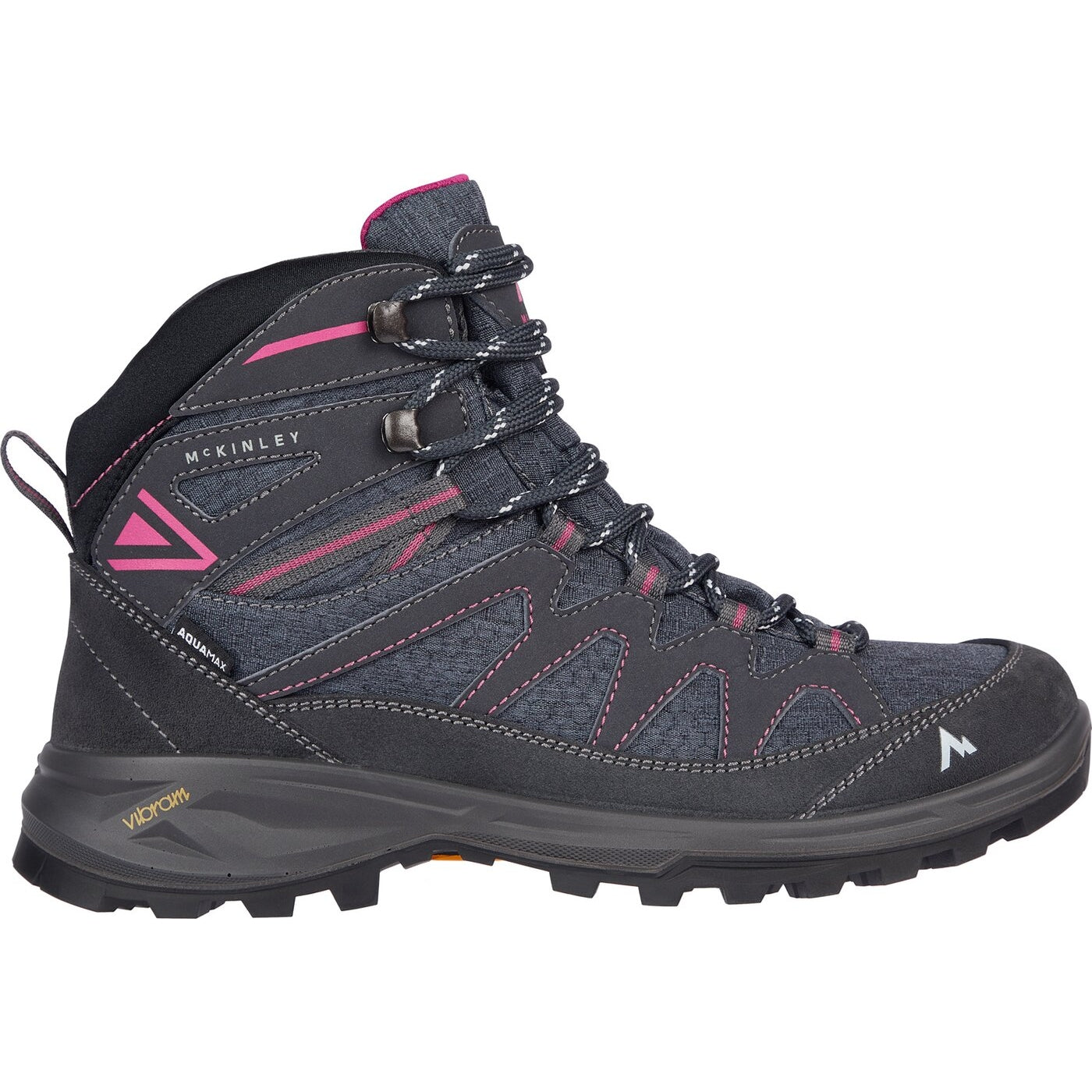 Da.-Wander-Stiefel Vulcanus MID AQX ANTHRACITE/RED Bild 1