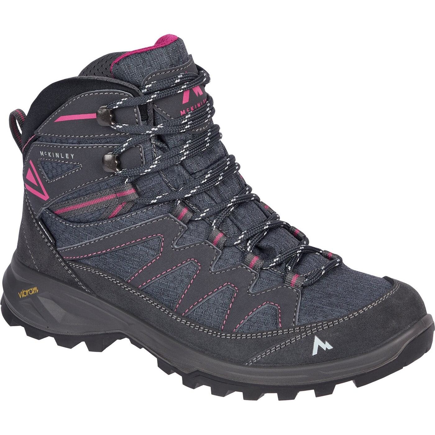 Da.-Wander-Stiefel Vulcanus MID AQX ANTHRACITE/RED Bild 2