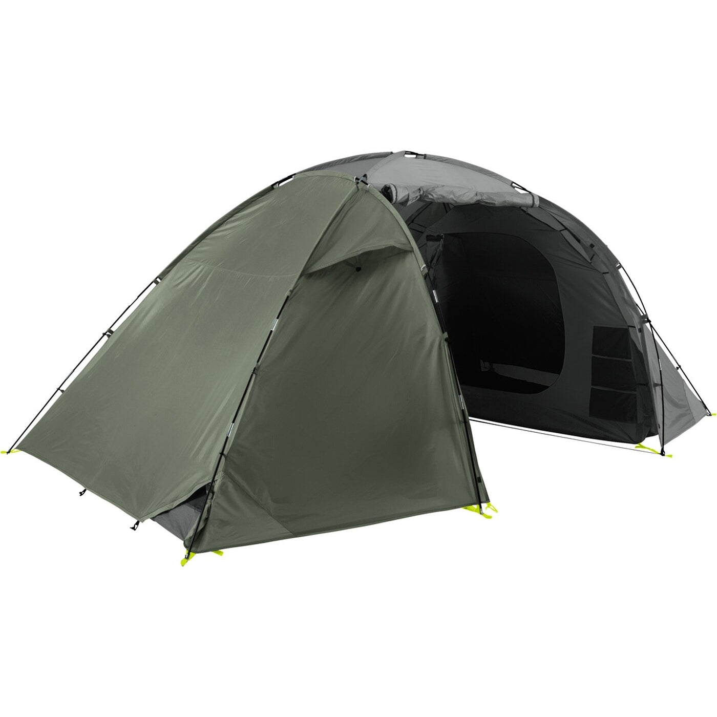 Familien-Zelt FAMILY 20.6 GREY LIGHT/GREEN SMO GREY LIGHT/GREEN SMO Bild 1