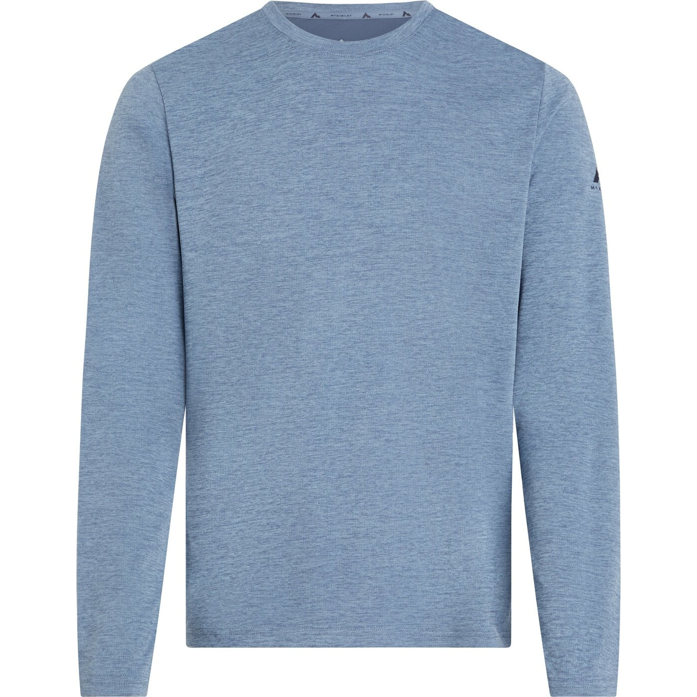 He.-Langarmshirt Hunu LS M MELANGE/BLUE DARK MELANGE/BLUE DARK Bild 1
