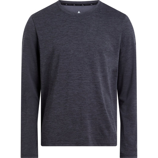 He.-Langarmshirt Hunu LS M MELANGE/BLACK NIGHT/ MELANGE/BLACK NIGHT/ Bild 1