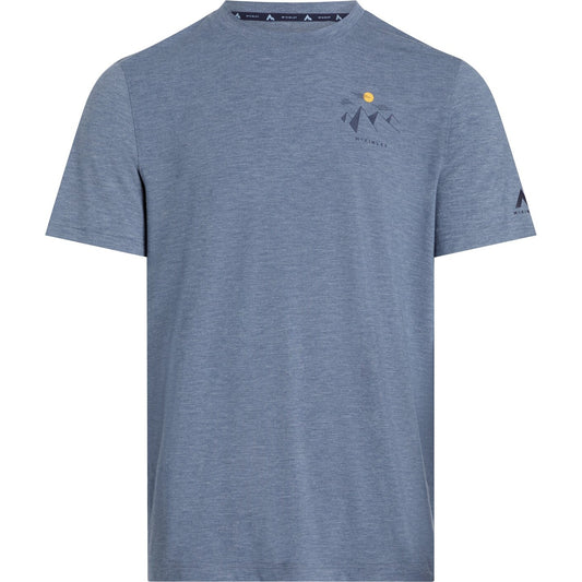 He.-T-Shirt Ronald II M MELANGE/BLUE DARK MELANGE/BLUE DARK Bild 1