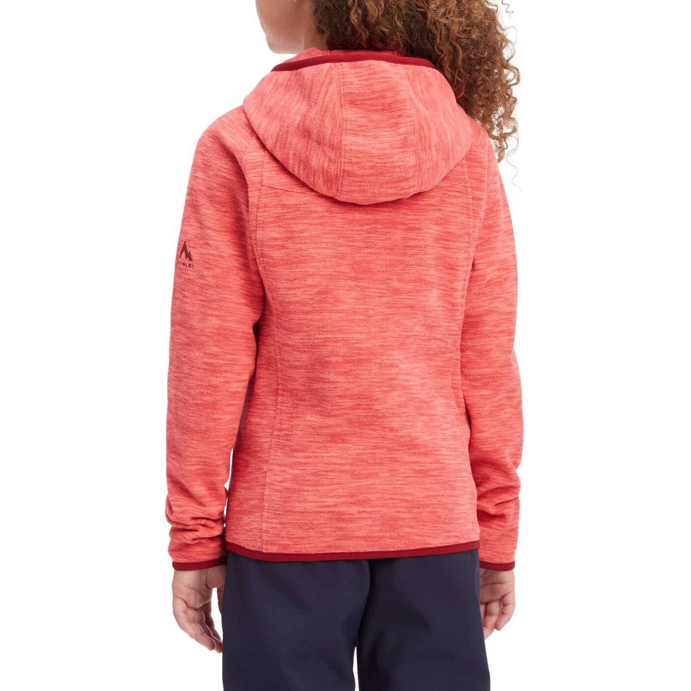 Mä.-Fleece-Jacke Choco III gls MELANGE/RED/RED Bild 3