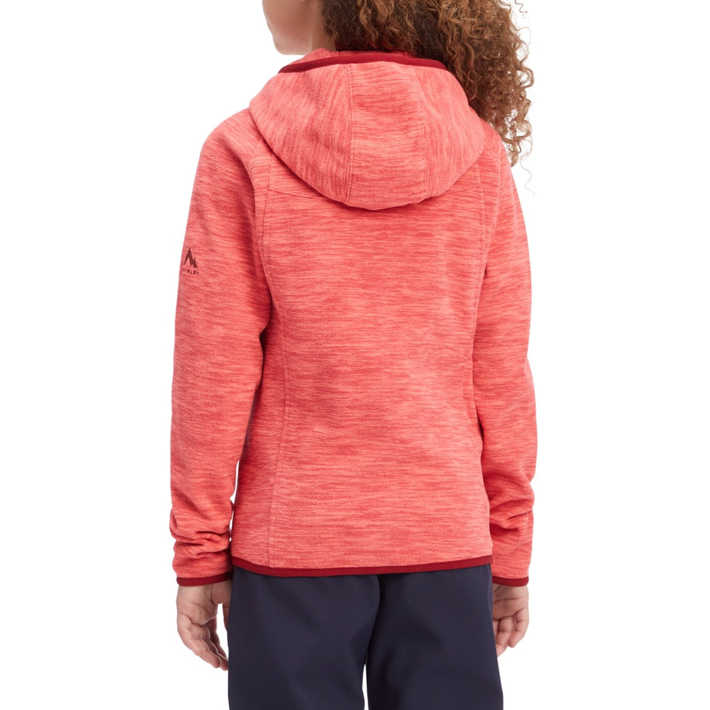 Mä.-Fleece-Jacke Choco III gls MELANGE/RED/RED Bild 5