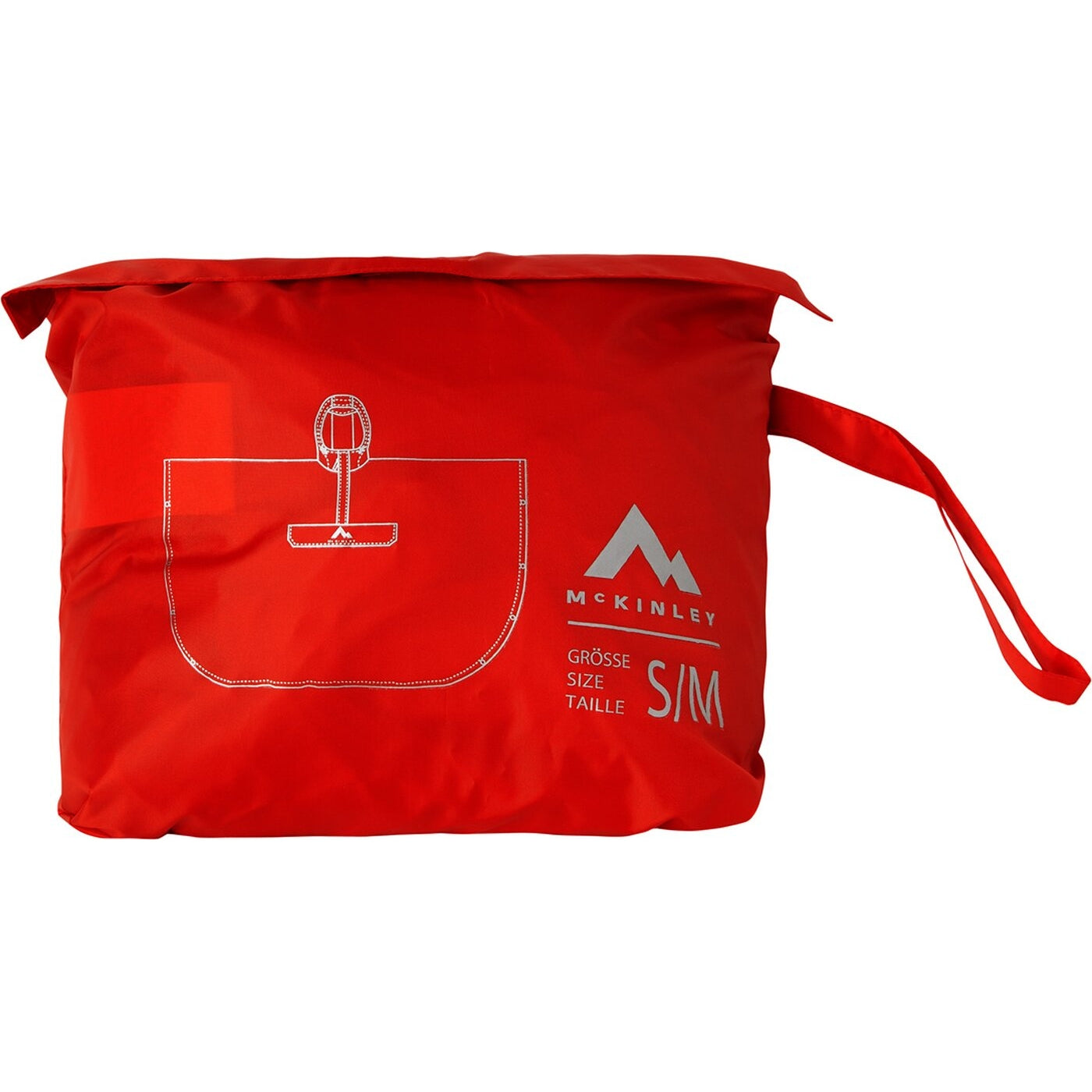 Poncho Lambaol II RED Bild 5