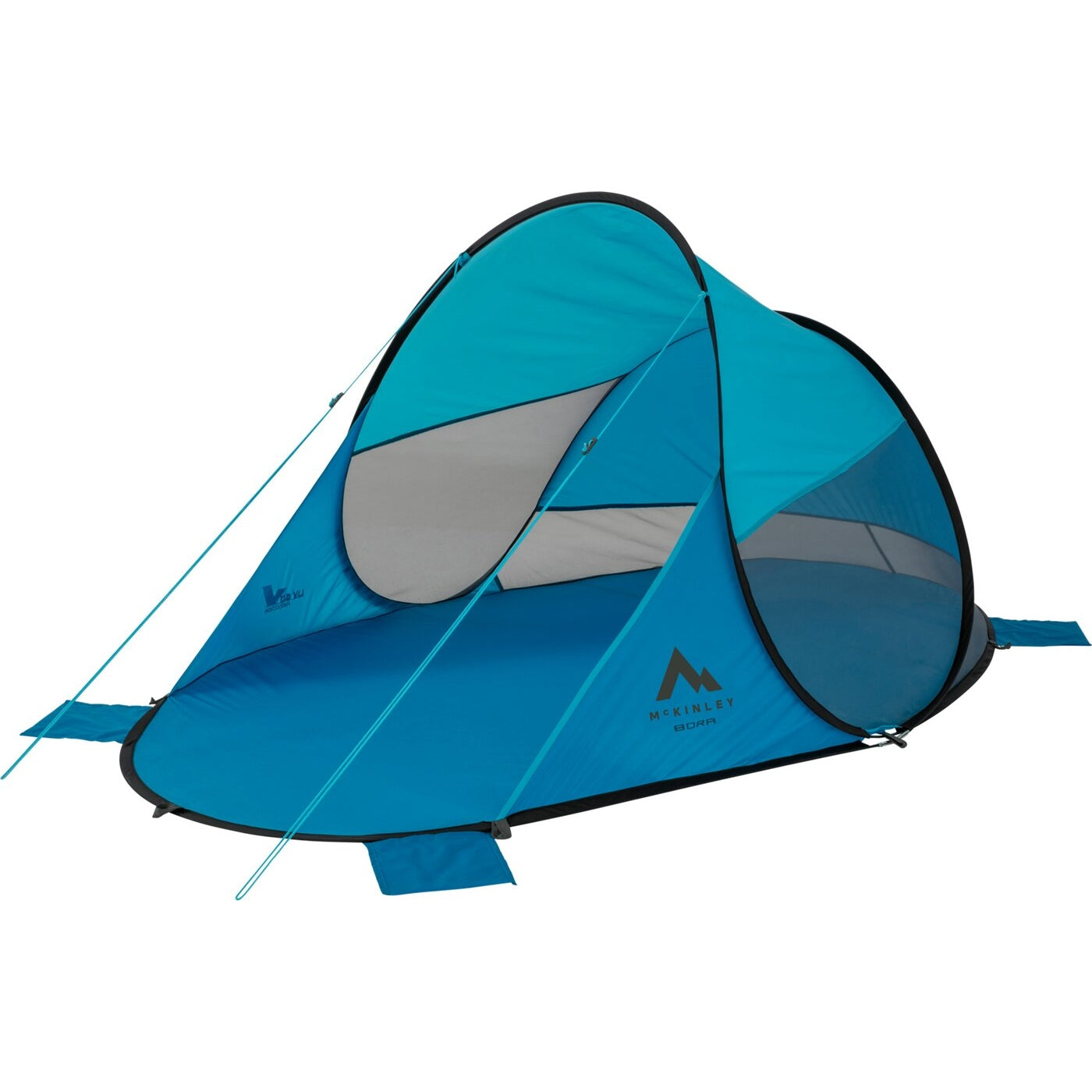 Strandmuschel Pop-Up Bora BLUELIGHT/BLUEPETROL Bild 3