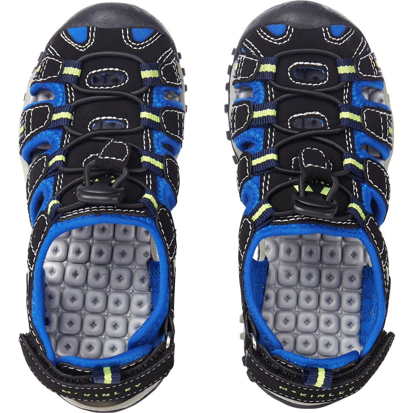 Trek-Sandale Vapor II Jr. BLACK/BLUE/LIME Bild 2