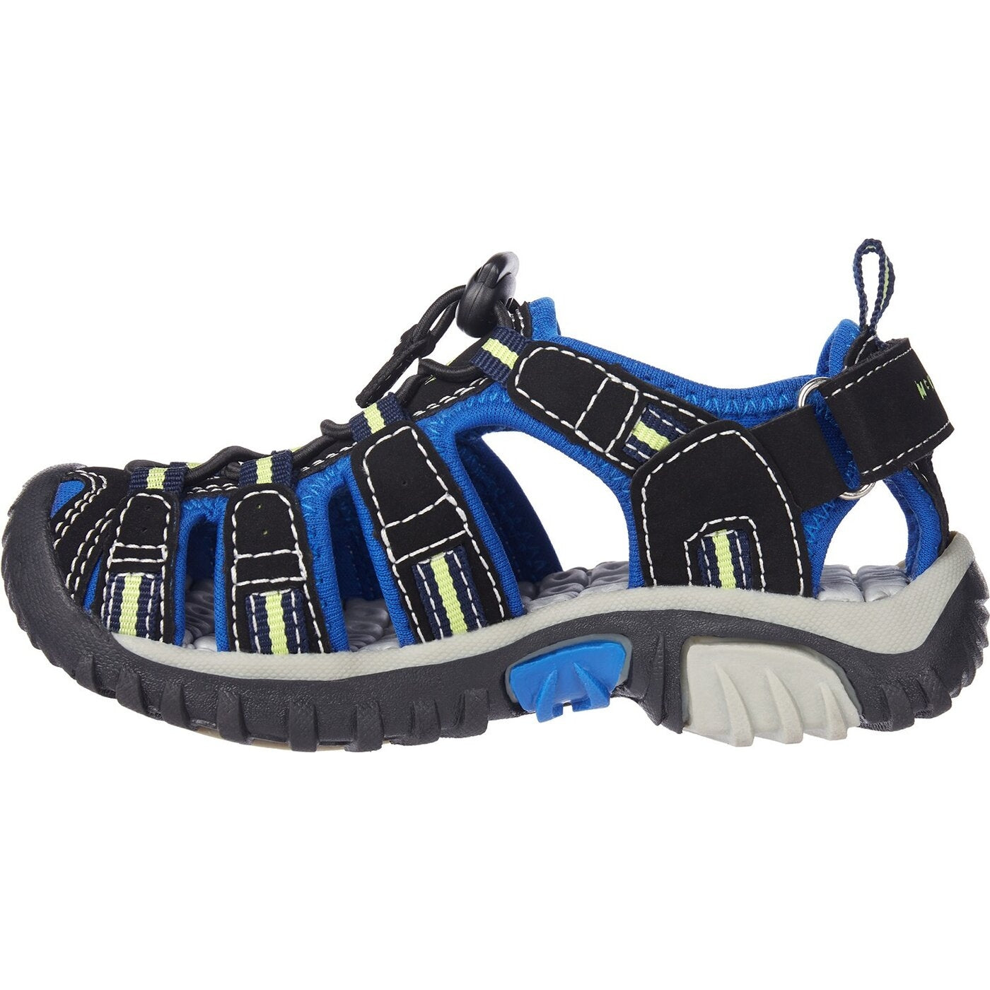 Trek-Sandale Vapor II Jr. BLACK/BLUE/LIME Bild 3